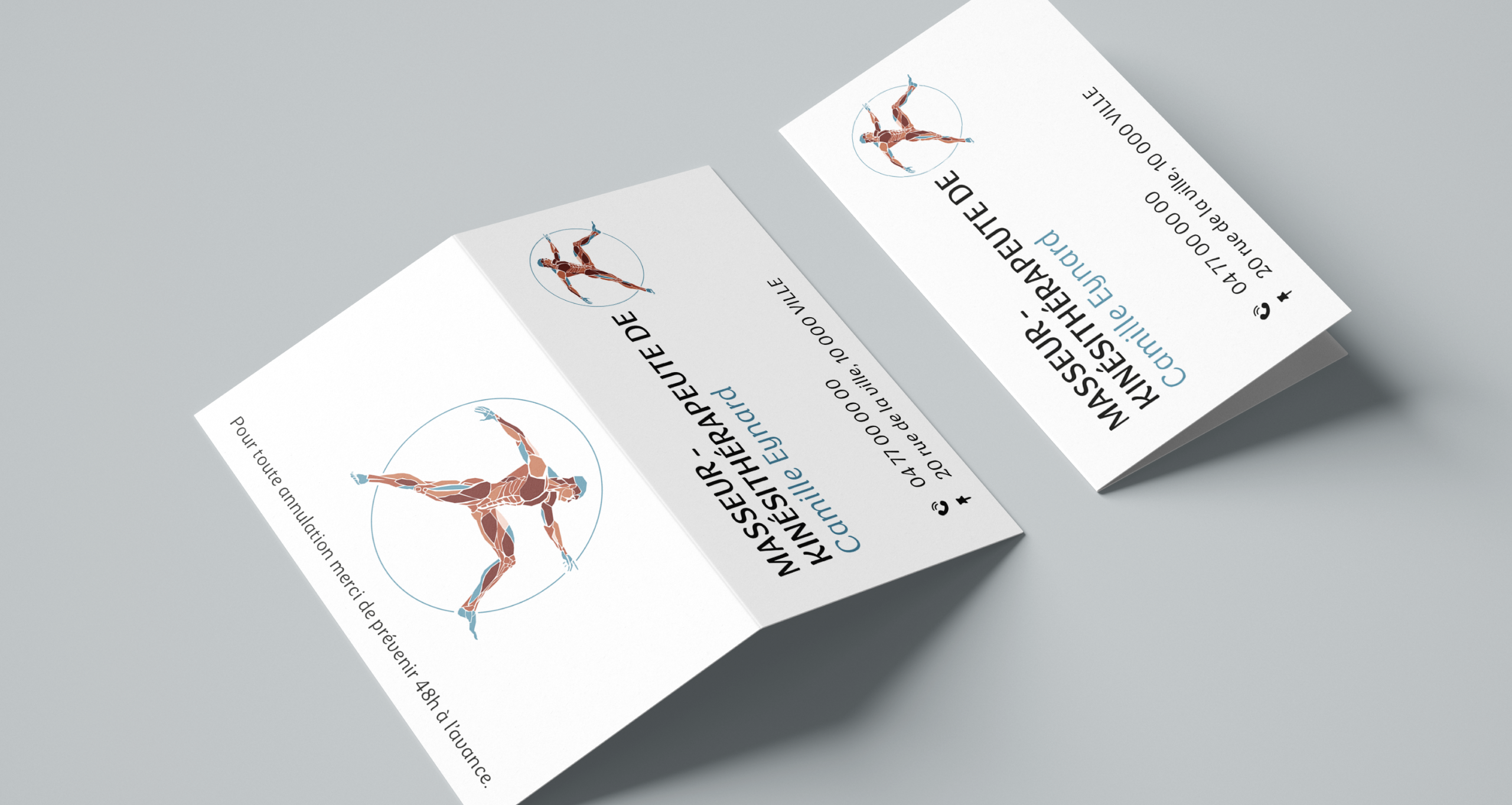 Carte de visite Kinésithérapeute Camille Eynard